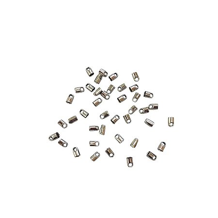 Terminal Para Corrente Rabo De Rato - Tamanho 3,5mm - Niquel