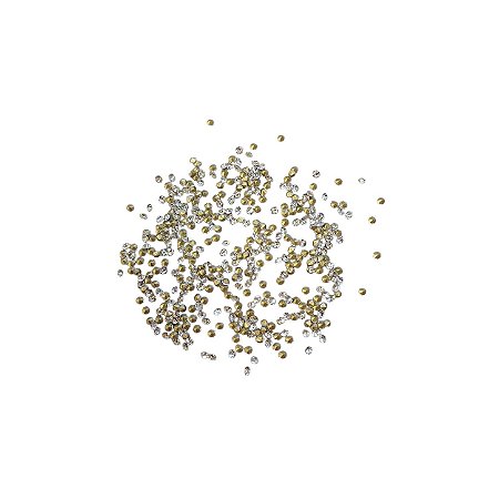 Strass Base Cônica Cristal SS 5,5 = PP12 = 1,8x1,9mm 10 Grosas 1,440 Un