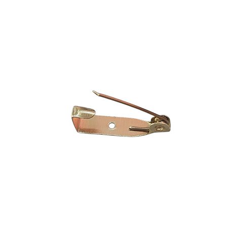 Base De Broche Tamanho 21mm Material Latão - Com 50un