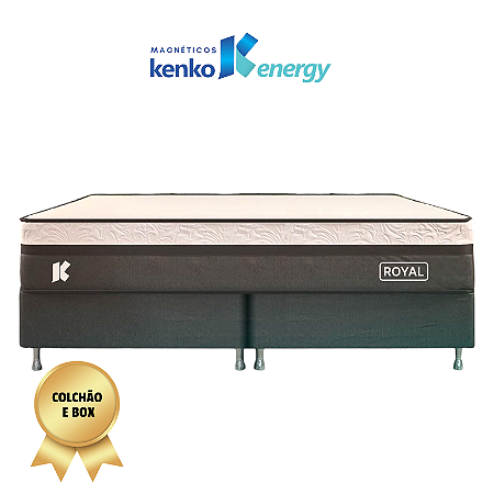 DUPLICADO - COLCHÃO MAGNÉTICO ROYAL ELITE COM VIBROMASSAGEM - COM BOX
