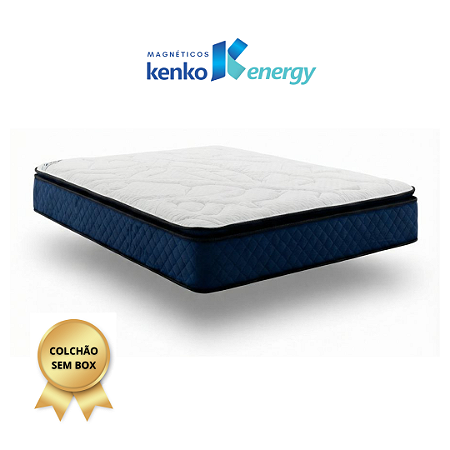 COLCHÃO MAGNÉTICO ELEGANCE COM VIBROMASSAGEM + CONEXÃO ALEXA + CAIXA DE SOM + CARREGADOR POR INDUÇÃO - SEM O BOX