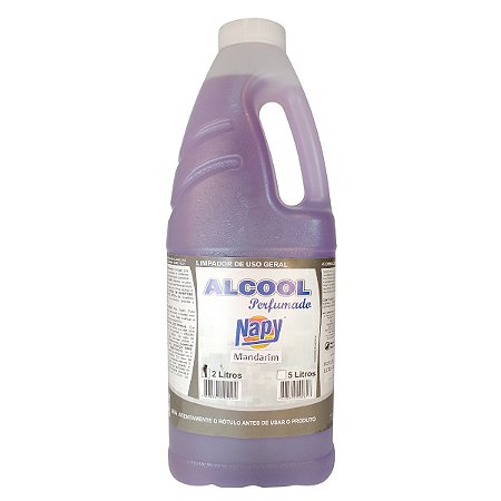 Álcool Perfumado Napy Fragrância de Mandarim