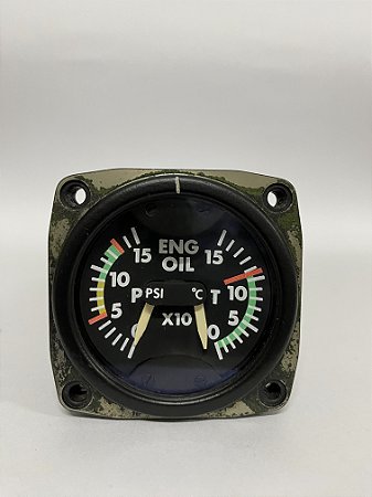 ENG OIL TEMP & PRESS INDICATOR -  206-075-677-103 - BELL