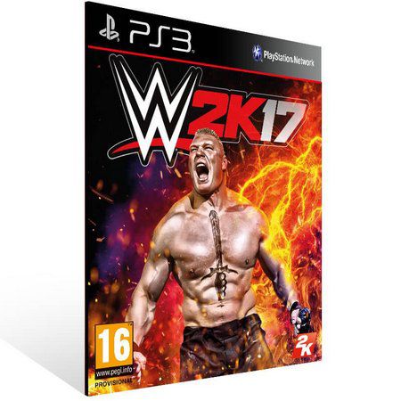 WWE 2K17 - PS3 PSN MÍDIA DIGITAL