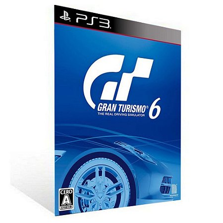 GRAN TURISMO 6 - PS3 PSN MÍDIA DIGITAL