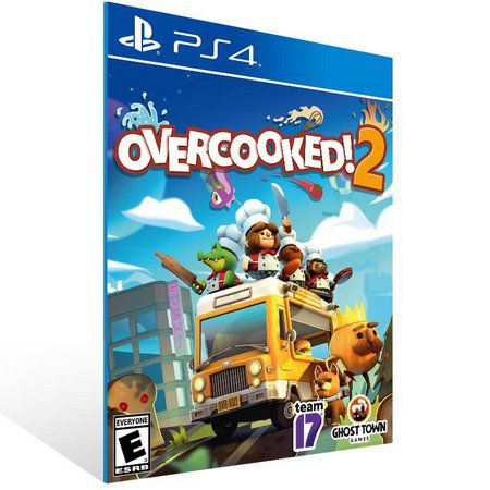 OVERCOOKED 2 PS4  - PSN Mídia Digital