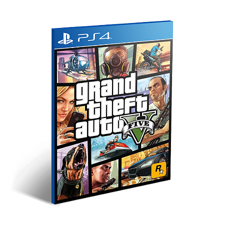 GRAND THEFT AUTO V GTA 5 - PS4 - PSN MÍDIA DIGITAL