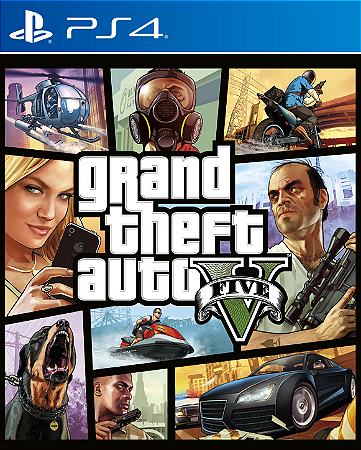 GRAND THEFT AUTO V GTA 5 - PS4 - PSN MÍDIA DIGITAL