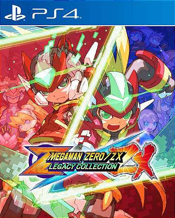 MEGA MAN ZERO/ZX LEGACY COLLECTION - PS4 - PSN MÍDIA DIGITAL