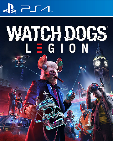 WATCH DOGS LEGION - PS4 - PSN MÍDIA DIGITAL