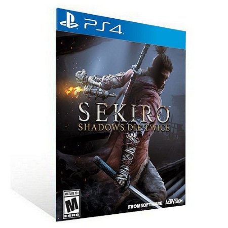 SEKIRO SHADOWS DIE TWICE - PS4  - PSN MÍDIA DIGITAL