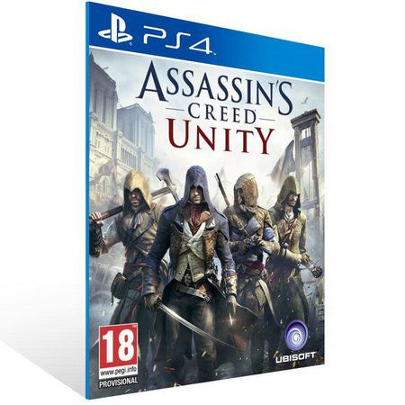 ASSASSINS CREED UNITY - PS4  - PSN MÍDIA DIGITAL