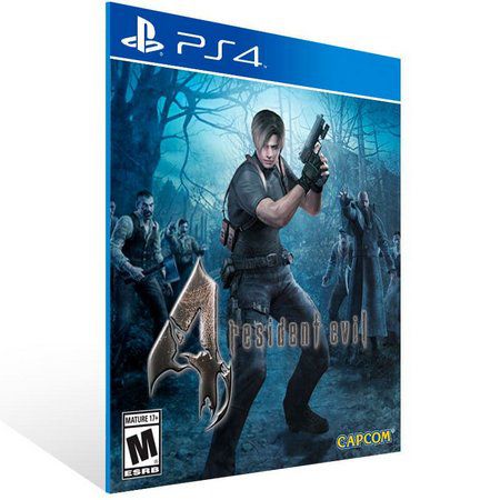 RESIDENT EVIL 4 - PS4  - PSN MÍDIA DIGITAL