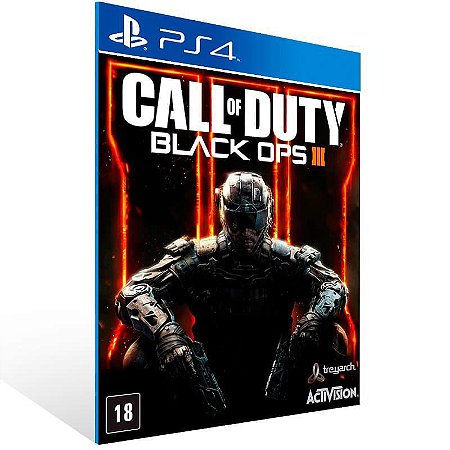 CALL OF DUTY BLACK INGLES OPS 3 - PS4  - PSN MÍDIA DIGITAL