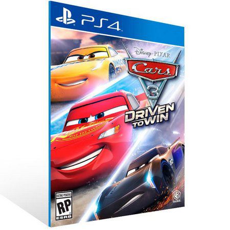 CARS 3 DRIVEN TO WIN - PS4 - PSN MÍDIA DIGITAL