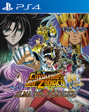 Cavaleiros Do Zodíaco Alma Soldados Português PS4 - PSN - Mídia Digital