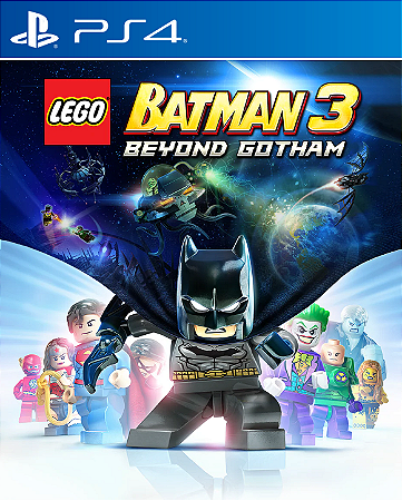 LEGO Batman 3 Além De Gotham - PS4 - PSN Mídia Digital