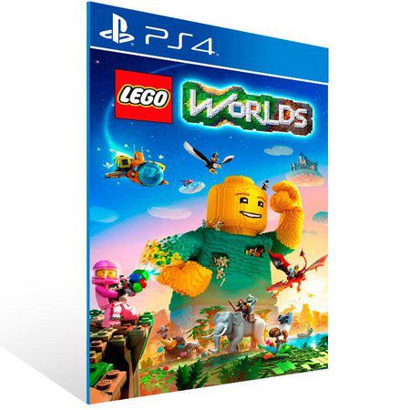 LEGO WORLDS - PS4 - PSN MÍDIA DIGITAL