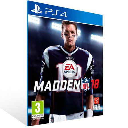 MADDEN NFL 18 STANDARD EDITION - PS4  - PSN MÍDIA DIGITAL