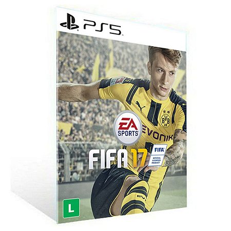 FIFA 17  - PS5 - PSN MÍDIA DIGITAL