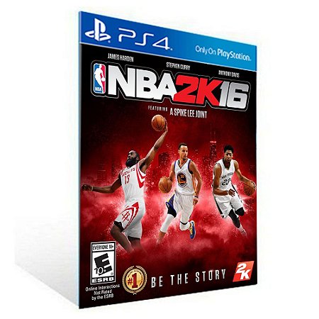 NBA 2K16 - PS4 - PSN MÍDIA DIGITAL