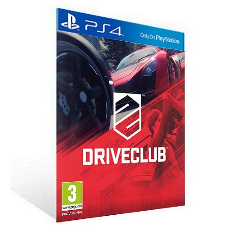 DRIVECLUB - PS4 - PSN MÍDIA DIGITAL