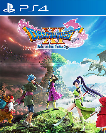 DRAGON QUEST XI - Digital Edition of Light Ps4 - Psn - Mídia Digital