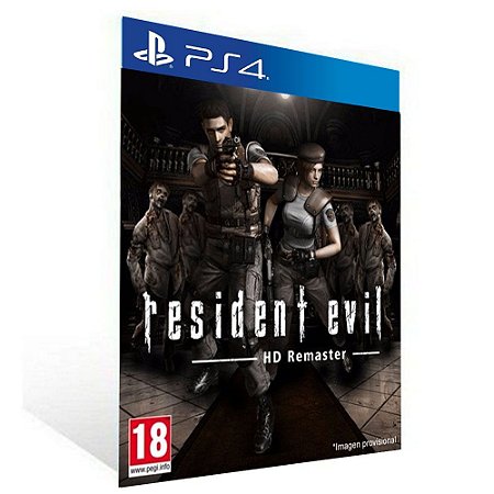 RESIDENT EVIL HD REMASTER - PS4  - PSN MÍDIA DIGITAL