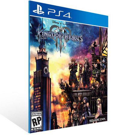 KINGDOM HEARTS III - PS4 - PSN MÍDIA DIGITAL