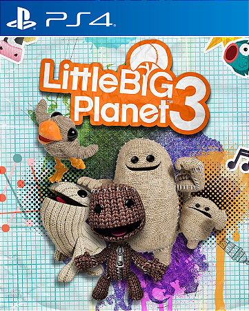 Little Big Planet 3 - Português - PS4 - PSN Mídia Digital