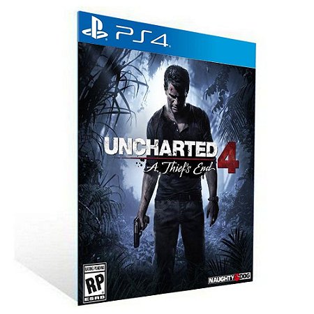 Uncharted 4: A Thief’S End - Ps4 -  Psn Mídia Digital