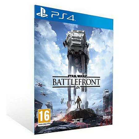 Star Wars Battlefront - PS4 - PSN  Mídia Digital