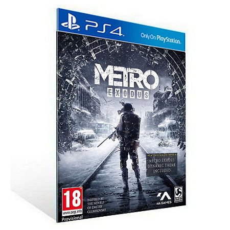 Metro Exodus - Ps4 - Psn Mídia Digital