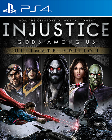 INJUSTICE GODS AMONG US ULTIMATE EDITION - PS4 - PSN MÍDIA DIGITAL