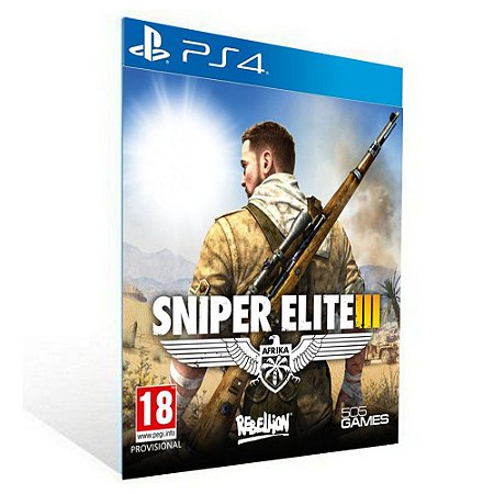 SNIPER ELITE 3  - PS4  - PSN MÍDIA DIGITAL