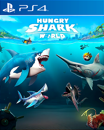 Hungry Shark World - PS4 - PSN MÍDIA DIGITAL