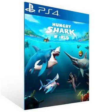 Hungry Shark World  - PS4 - PSN MÍDIA DIGITAL