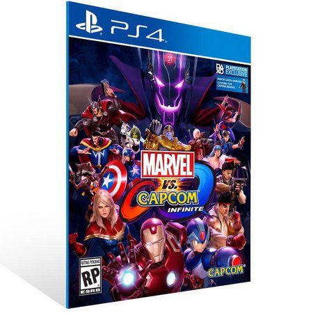MARVEL VS CAPCOM INFINITE STANDARD EDITION - PS4  - PSN MÍDIA DIGITAL