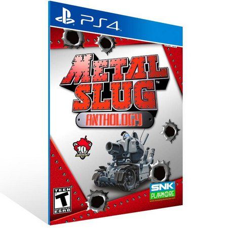 METAL SLUG ANTHOLOGY - PS4  - PSN MÍDIA DIGITAL