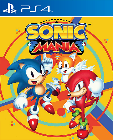 Sonic Mania - PS4 - PSN MÍDIA DIGITAL