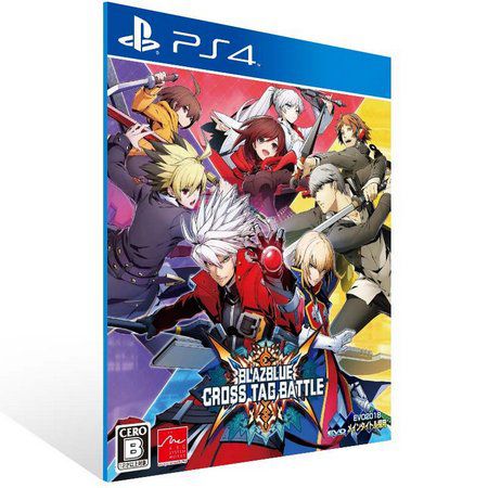 BLAZBLUE CROSS TAG BATTLE - PS4 - PSN MÍDIA DIGITAL