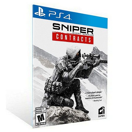 SNIPER GHOST WARRIOR CONTRACTS - PS4 - PSN MÍDIA DIGITAL