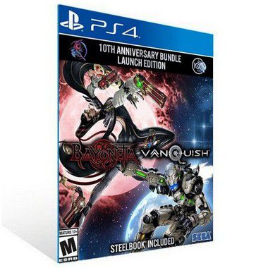 Bayonetta and Vanquish 10th Anniversary Launch Bundle Ps4  - Psn - Mídia Digital