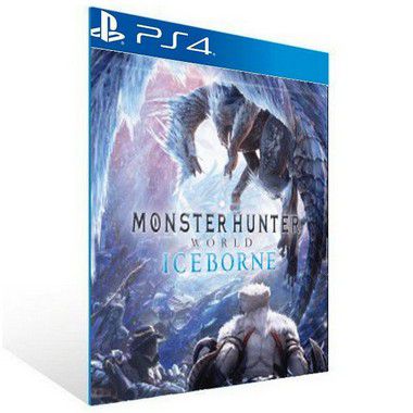 DLC Monster hunter iceborne - PS4  - PSN Mídia Digital