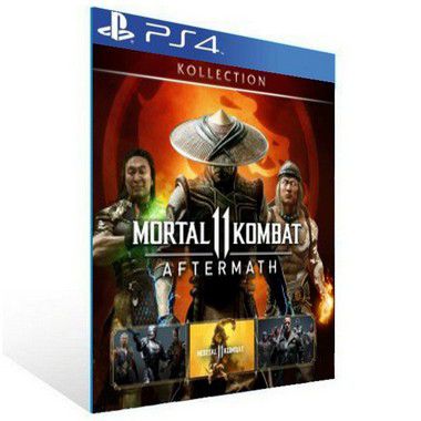 MORTAL KOMBAT  11 Aftermath - Kollection  PS4  - MÍDIA DIGITAL