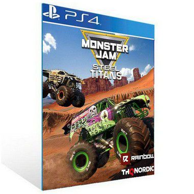 Monster Jam Steel Titans Ps4 - Psn - Mídia Digital