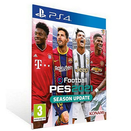 PES 2021 21 - SEASON UPDATE STANDARD EDITION  PS4 - PSN Mídia Digital