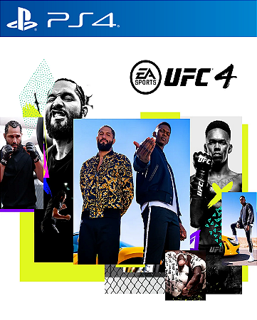 UFC 4 PS4 - MÍDIA DIGITAL