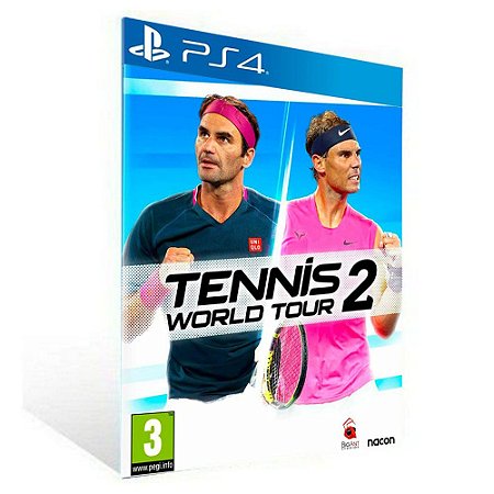 Tennis World Tour 2 - PS4  - PSN MÍDIA DIGITAL