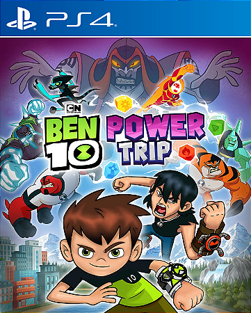Ben 10 Power Trip PS4 - PSN MÍDIA DIGITAL